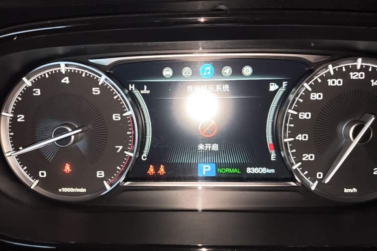 Used GAC Trumpchi M6 2019 270T Automatic Luxury Edition (7-seater) China V Standard Instrument Cluster