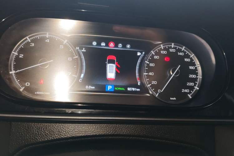 Used GAC Trumpchi M6 2019 270T Automatic Luxury Edition (7-seater) China V Standard Instrument Cluster