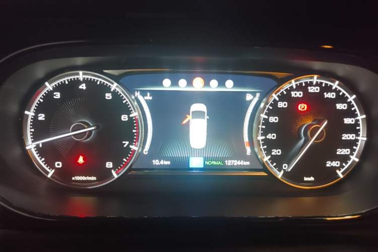 Used GAC Trumpchi M6 2019 270T Automatic Luxury Edition (7-seater) China V Standard Instrument Cluster