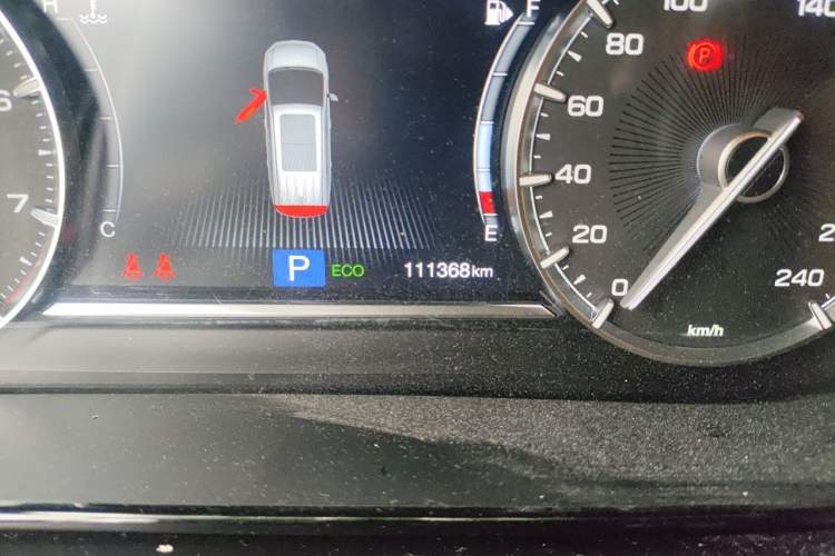 Used GAC Trumpchi M6 2019 270T Automatic Luxury Edition (7-seater) China V Standard Odometer Close Up