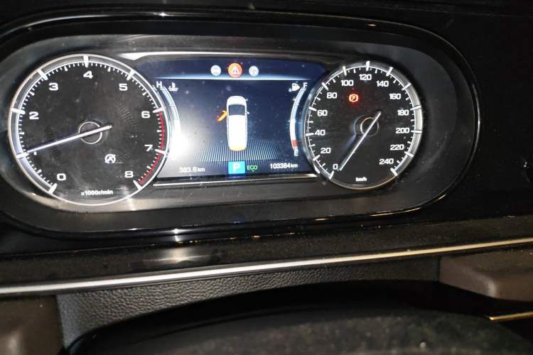 Used GAC Trumpchi M6 2019 270T DCT Luxury Edition (7-seater) China VI Odometer Close Up