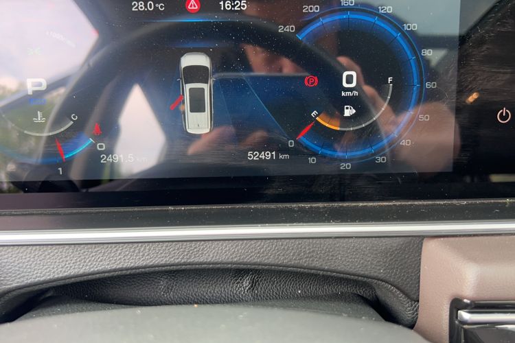 Used GAC Trumpchi M6 2019 270T Automatic Prestige Edition (6-seater) - China V Standard Odometer Close Up
