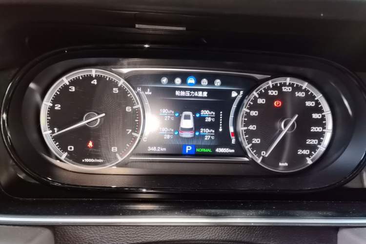 Used GAC Trumpchi M6 2019 270T DCT Luxury Edition (6-seater) China VI Instrument Cluster