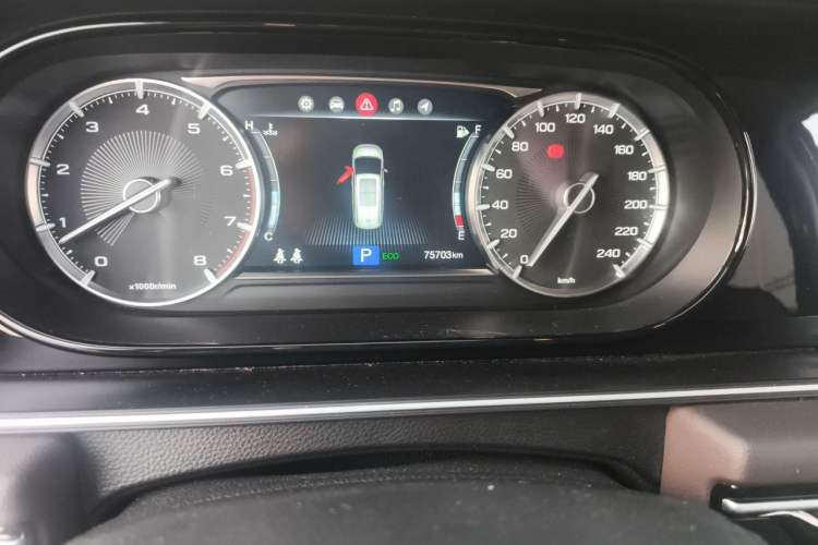 Used GAC Trumpchi M6 2019 270T DCT Luxury Edition (7-seater) China VI Odometer Close Up