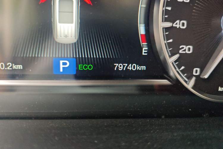 Used GAC Trumpchi M6 2019 270T DCT Luxury Edition (7-seater) China VI Odometer Close Up