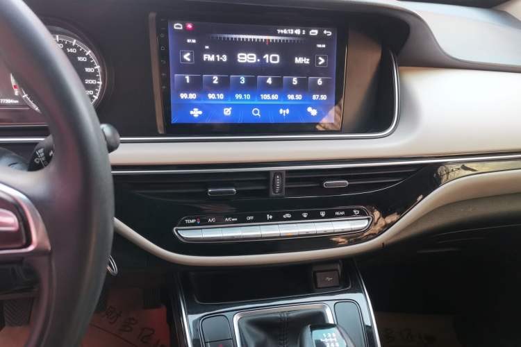 Used GAC Trumpchi M6 2019 270T Manual Elite Edition (7-seater) China VI Audio And AC Panel