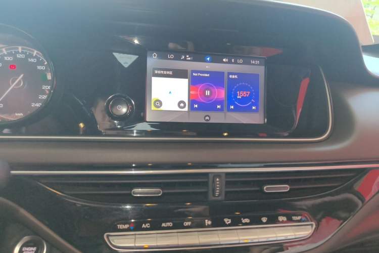 Used GAC Trumpchi M6 2019 270T DCT Luxury Edition (6-seater) China VI Audio And AC Panel