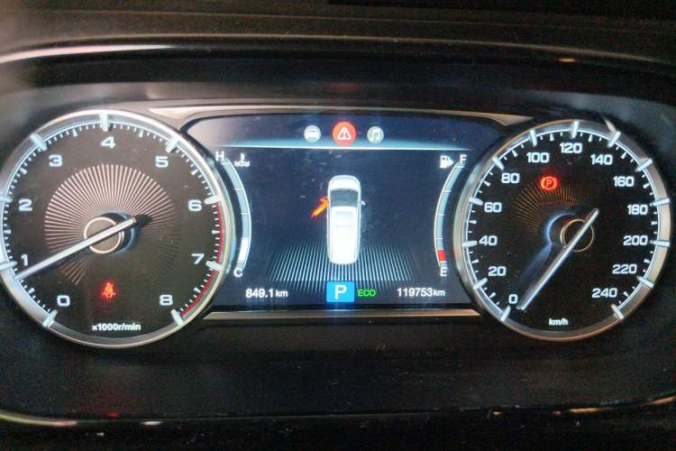 Used GAC Trumpchi M6 2019 270T DCT Luxury Edition (6-seater) China VI Instrument Cluster