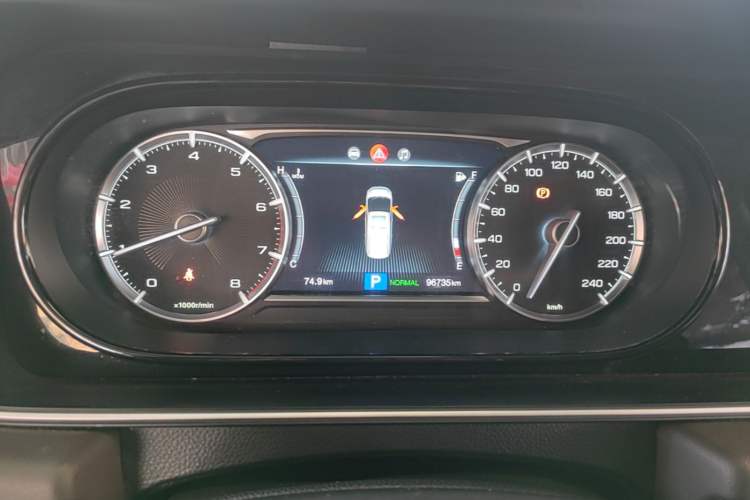 Used GAC Trumpchi M6 2019 270T Automatic Luxury Edition (7-seater) China V Standard Instrument Cluster