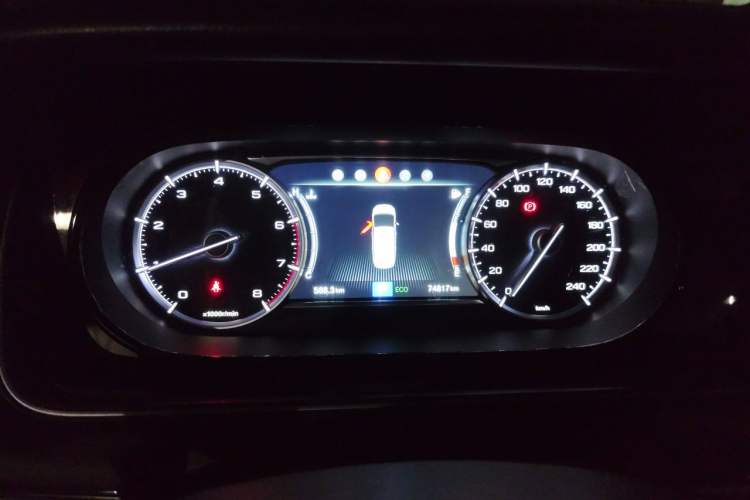 Used GAC Trumpchi M6 2019 270T Automatic Luxury Edition (7-seater) China V Standard Instrument Cluster
