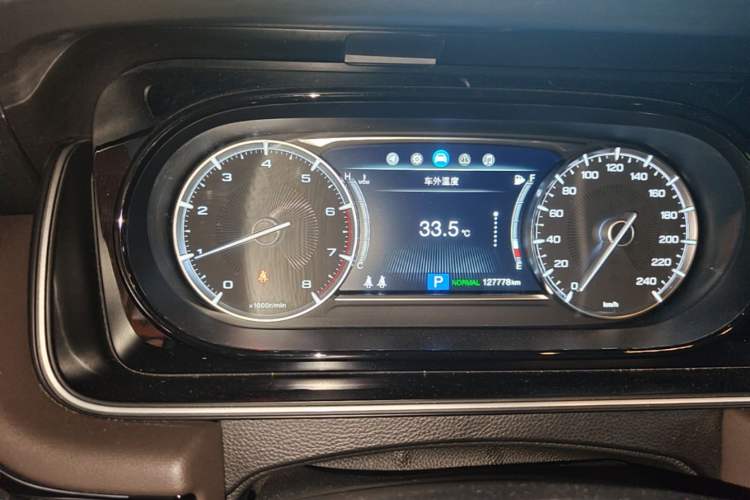 Used GAC Trumpchi M6 2019 270T Automatic Luxury Edition (7-seater) China V Standard Instrument Cluster