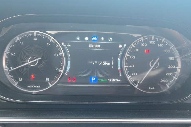 Used GAC Trumpchi M6 2019 270T Automatic Luxury Edition (7-seater) China V Standard Instrument Cluster