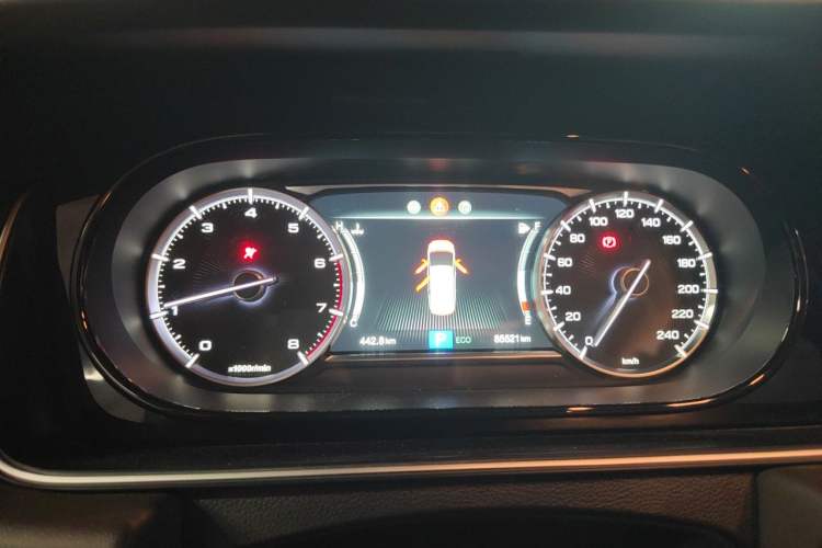 Used GAC Trumpchi M6 2019 270T Automatic Luxury Edition (7-seater) China V Standard Instrument Cluster