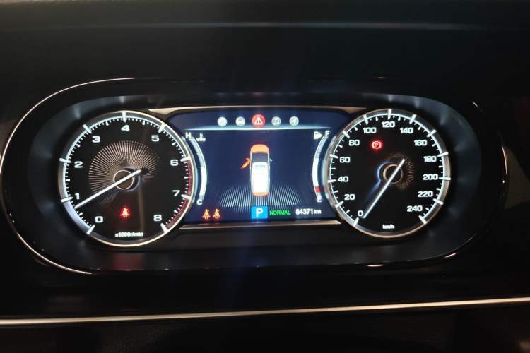 Used GAC Trumpchi M6 2019 270T Automatic Luxury Edition (7-seater) China V Standard Instrument Cluster