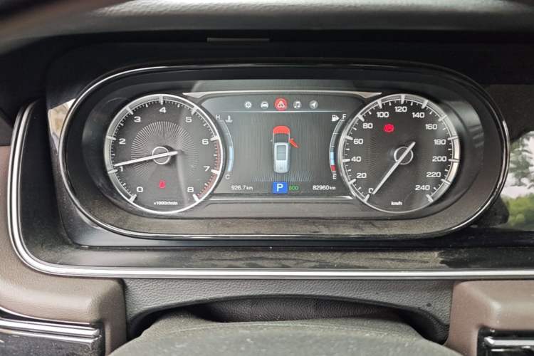 Used GAC Trumpchi M6 2019 270T DCT Luxury Edition (7-seater) China VI Instrument Cluster