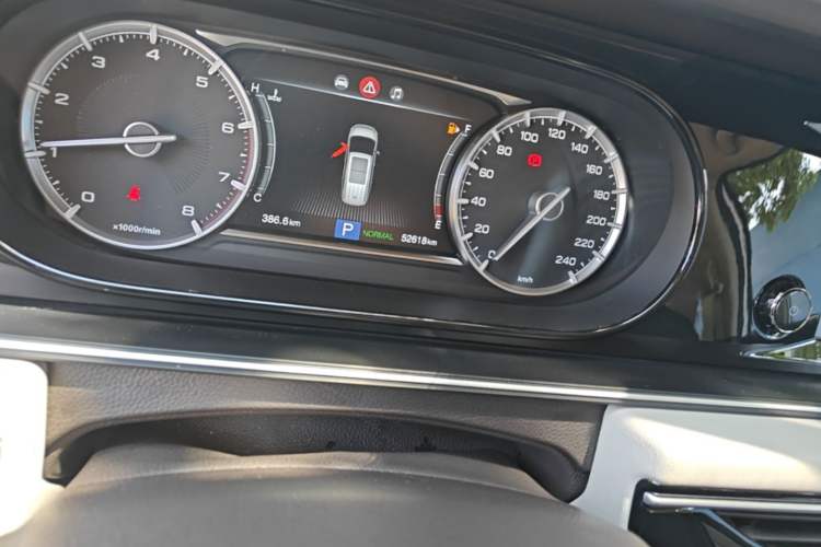 Used GAC Trumpchi M6 2019 270T DCT Elite Edition (7-seater) China VI Instrument Cluster