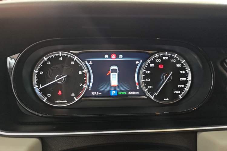Used GAC Trumpchi M6 2019 270T DCT Elite Edition (7-seater) China VI Instrument Cluster