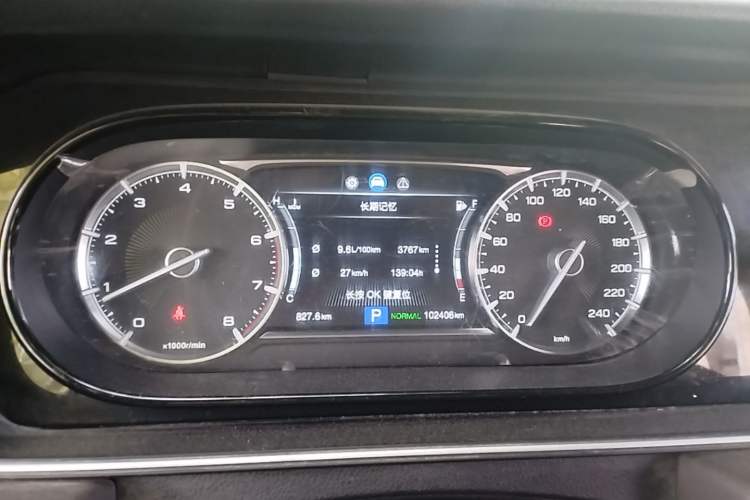 Used GAC Trumpchi M6 2019 270T Automatic Luxury Edition (7-seater) China V Standard Instrument Cluster