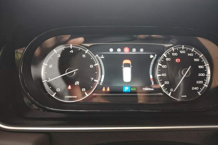 Used GAC Trumpchi M6 2019 270T DCT Luxury Edition (6-seater) China VI Instrument Cluster