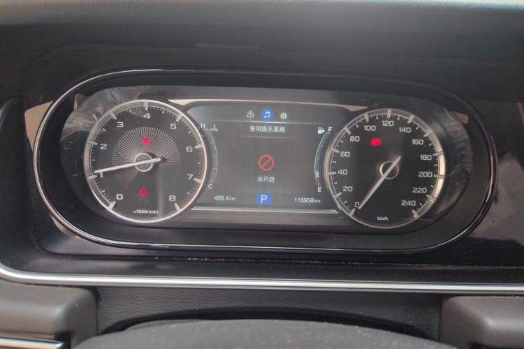Used GAC Trumpchi M6 2019 270T Automatic Luxury Edition (7-seater) China V Standard Instrument Cluster