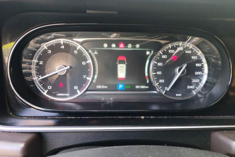 Used GAC Trumpchi M6 2019 270T Automatic Luxury Edition (7-seater) China V Standard Instrument Cluster