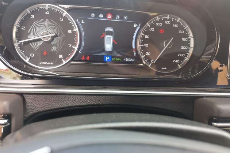 Used GAC Trumpchi M6 2019 270T DCT Luxury Edition (7-seater) China VI Odometer Close Up