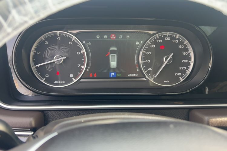 Used GAC Trumpchi M6 2019 270T Automatic Luxury Edition (7-seater) China V Standard Odometer Close Up
