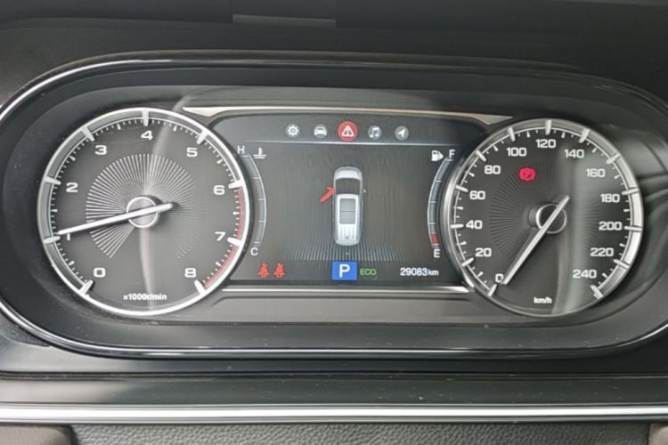 Used GAC Trumpchi M6 2019 270T DCT Luxury Edition (7-seater) China VI Odometer Close Up