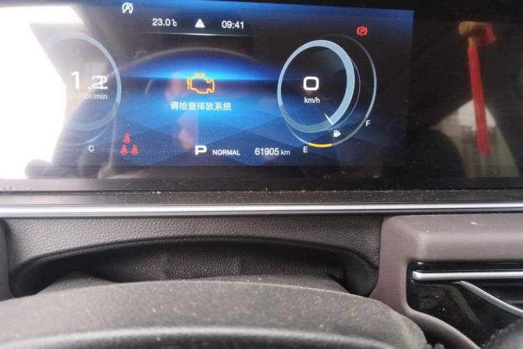 Used GAC Trumpchi M6 2019 270T DCT Prestige Edition (7-seater) China VI Odometer Close Up