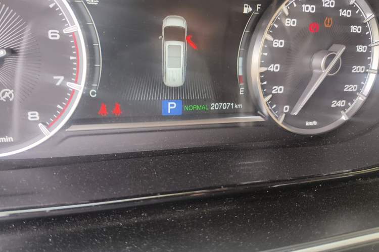 Used GAC Trumpchi M6 2019 270T DCT Luxury Edition (6-seater) China VI Odometer Close Up