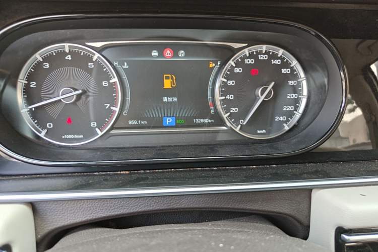 Used GAC Trumpchi M6 2019 270T DCT Elite Edition (7-seater) China VI Odometer Close Up
