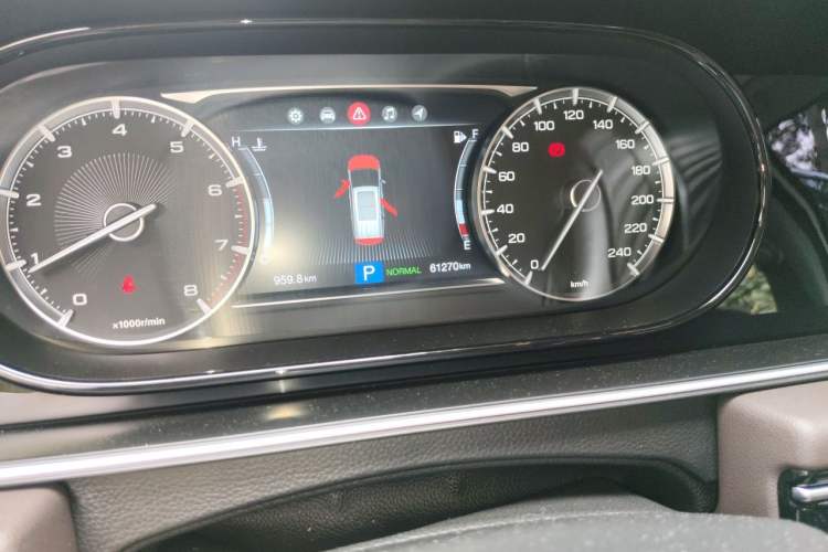Used GAC Trumpchi M6 2019 270T DCT Luxury Edition (6-seater) China VI Odometer Close Up
