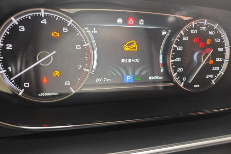 Used GAC Trumpchi M6 2019 270T DCT Luxury Edition (7-seater) China VI Odometer Close Up