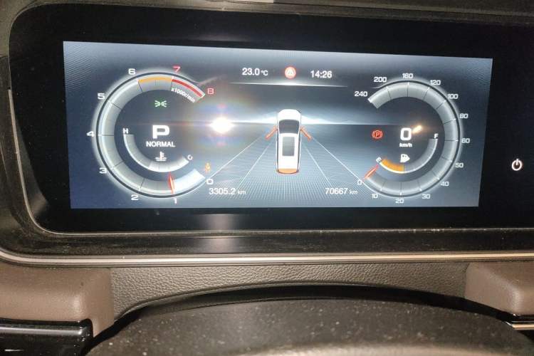 Used GAC Trumpchi M6 2019 270T DCT Prestige Edition (7-seater) China VI Odometer Close Up