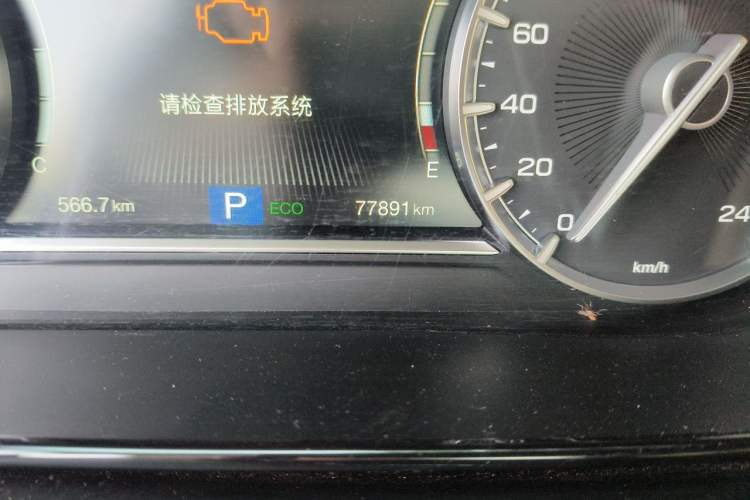 Used GAC Trumpchi M6 2019 270T DCT Luxury Edition (7-seater) China VI Odometer Close Up