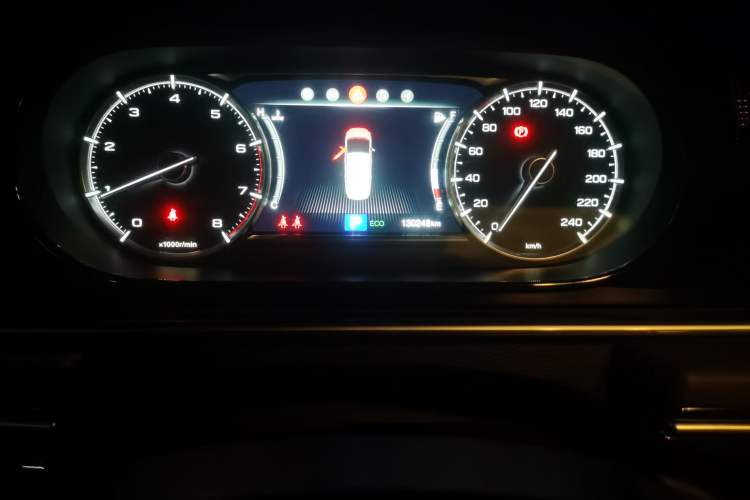 Used GAC Trumpchi M6 2019 270T Automatic Luxury Edition (7-seater) China V Standard Odometer Close Up