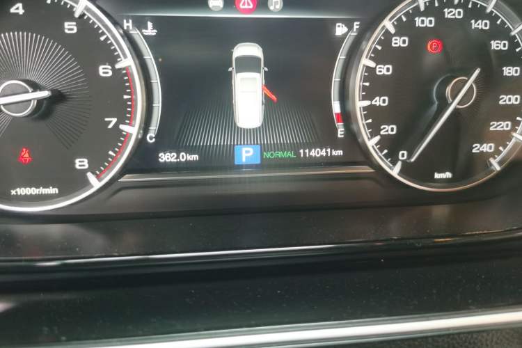 Used GAC Trumpchi M6 2019 270T DCT Luxury Edition (6-seater) China VI Odometer Close Up