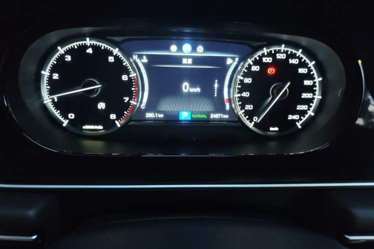 Used GAC Trumpchi M6 2019 270T DCT Luxury Edition (7-seater) China VI Odometer Close Up