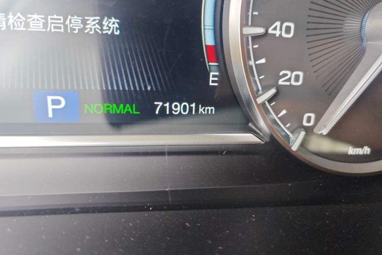 Used GAC Trumpchi M6 2019 270T DCT Luxury Edition (7-seater) China VI Odometer Close Up