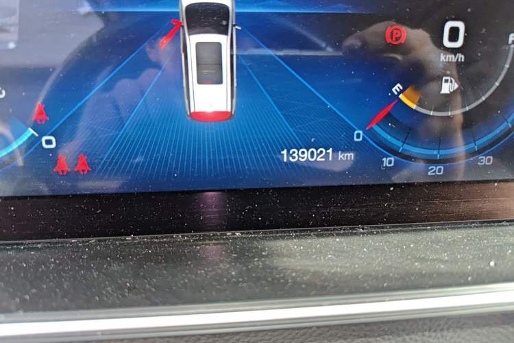 Used GAC Trumpchi M6 2019 270T DCT Prestige Edition (6-Seater) China VI Odometer Close Up