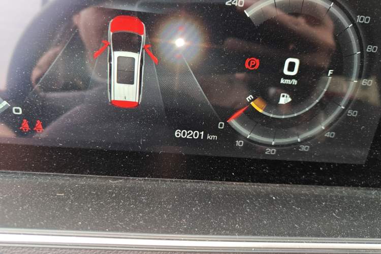 Used GAC Trumpchi M6 2019 270T Automatic Prestige Edition (7-seater) China V Standard Odometer Close Up