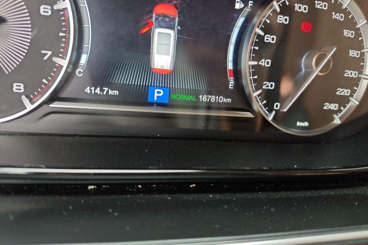 Used GAC Trumpchi M6 2019 270T Automatic Elite Edition (7-seater) China V Standard Odometer Close Up