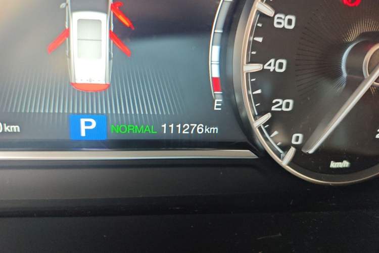 Used GAC Trumpchi M6 2019 270T DCT Elite Edition (7-seater) China VI Odometer Close Up