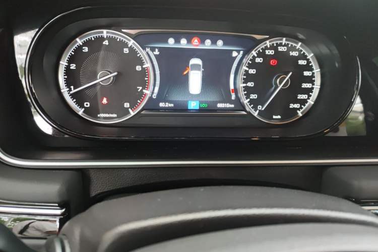 Used GAC Trumpchi M6 2019 270T DCT Luxury Edition (7-seater) China VI Odometer Close Up