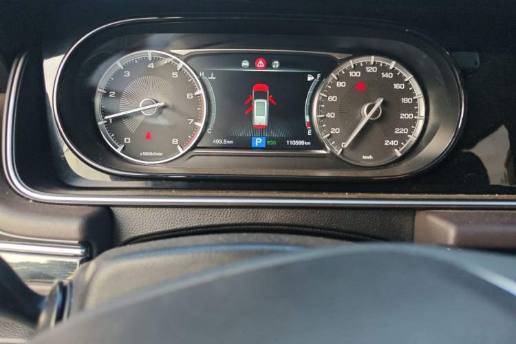 Used GAC Trumpchi M6 2019 270T Automatic Luxury Edition (6-seater) - China V Standard Odometer Close Up