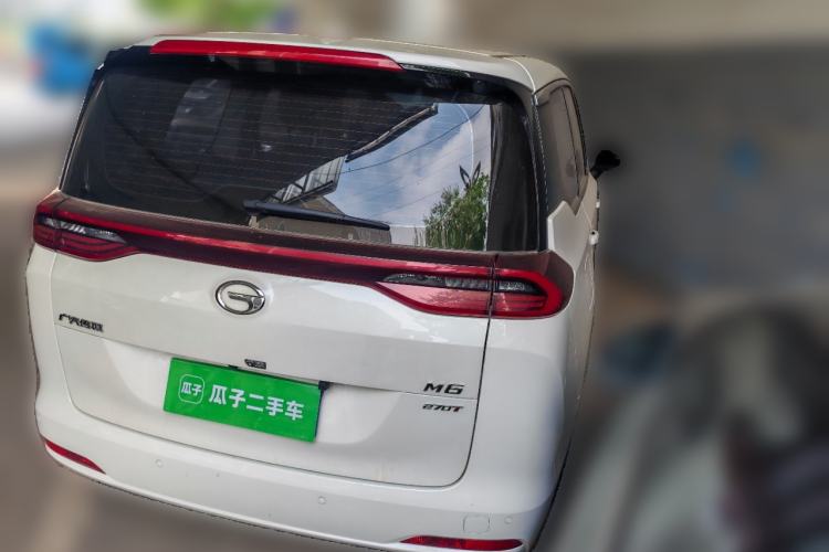 Used GAC Trumpchi M6 2019 270T DCT Luxury Edition (6-seater) China VI Rear Right 45 Deg