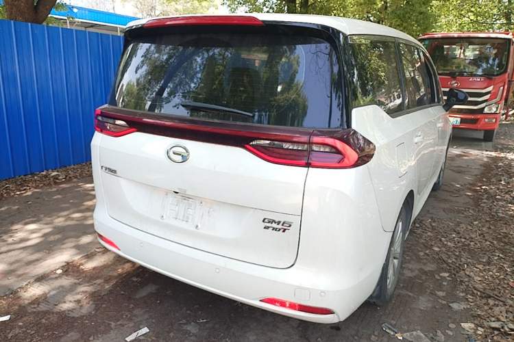 Used GAC Trumpchi M6 2019 270T Automatic Luxury Edition (7-seater) China V Standard Rear Right 45 Deg