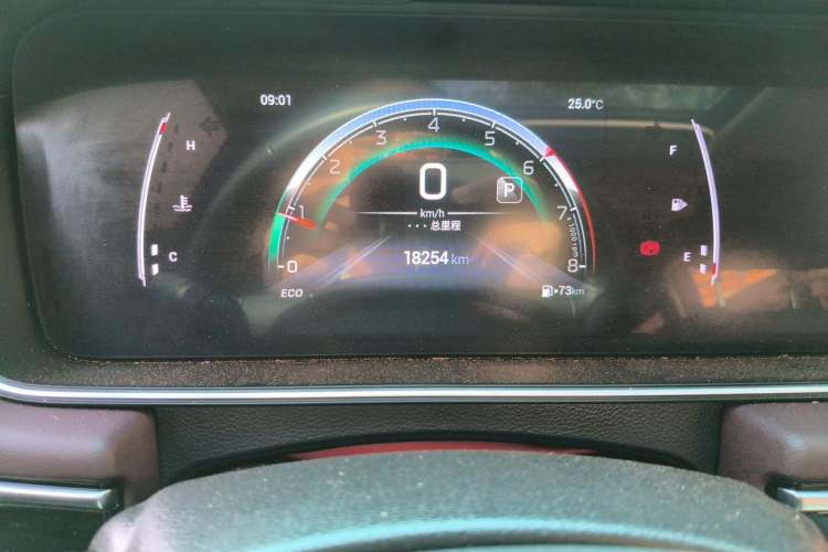 Used GAC Trumpchi M6 2021 PRO 270T DCT Luxury Edition Odometer Close Up
