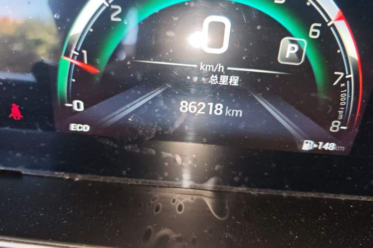 Used GAC Trumpchi M6 2021 PRO 270T DCT Luxury Edition Odometer Close Up