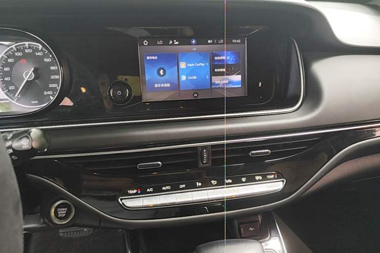 Used GAC Trumpchi M6 2021 270T DCT Luxury Edition (6-seater) Audio And AC Panel